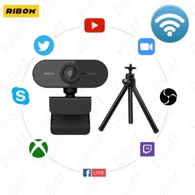 ZZOOI Webcam with Mic 30FPS Full HD 1080P USB Web camera for Computer PC Laptop Desktop Conference Study Video Calling  Live Streaming