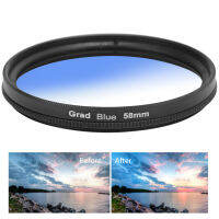 ตัวกรองไล่ระดับกันน้ำ58Mm กรองเลนส์สำหรับกล้อง