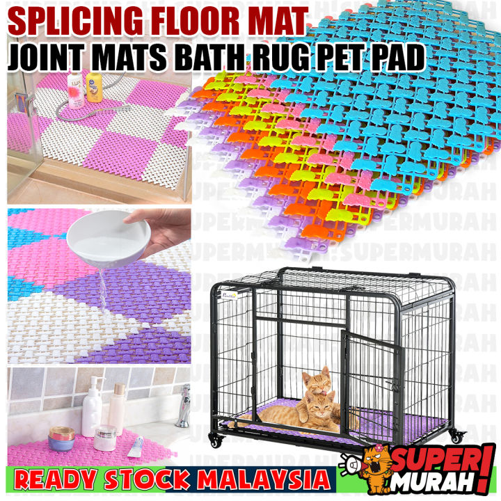 Rabbit Feet Pad Plastic Bunny Cage Floor Mat Foot Resting Hole