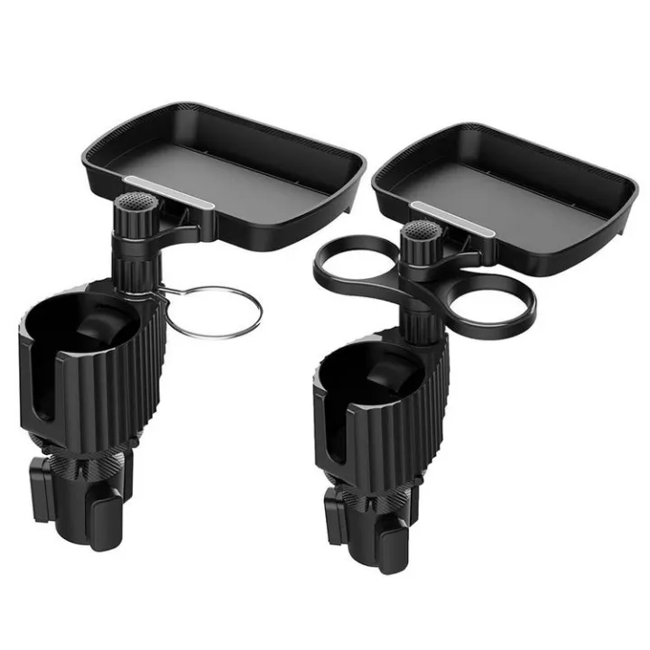 Cup Holder Expander Tray for Car Car Cup Holder Expander with Detachable Tray Universal Car Cup