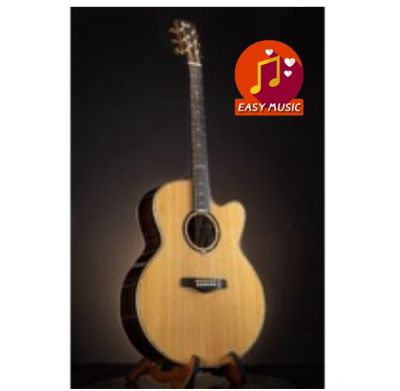 กีตาร์โปร่งไฟฟ้า Gusta GDX330C Acoustic-Electric Guitar