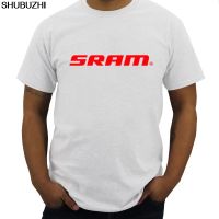 2023 New New Sram Logo Bicycle men t shirt summer cotton O neck casual top white Valentines Day gift