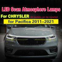 【CC】 Car Flashing DRL 12V Chrysler Pacifica Grand 2011-2021 running light With Start Scan Strip