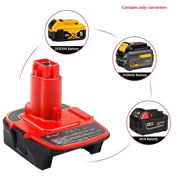 adaptor-battery-adapter-for-dewalt-tools-18v-20v-dca1820-dcb090-usb-function-converted-into-dewalt-dc9096-de9096