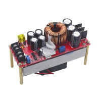 1800W DC-DC Boost Converter Step Up โมดูลจ่ายไฟ10-60V ถึง12-90V เครื่องชาร์จแรงดันไฟฟ้าแบบปรับได้