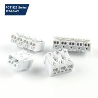 10PCS Quick LED Strip Light Wire Connector Electrical Butt Splice Cable Connectors Crimp Spring wiring Terminal Block ZQ-1/2/3