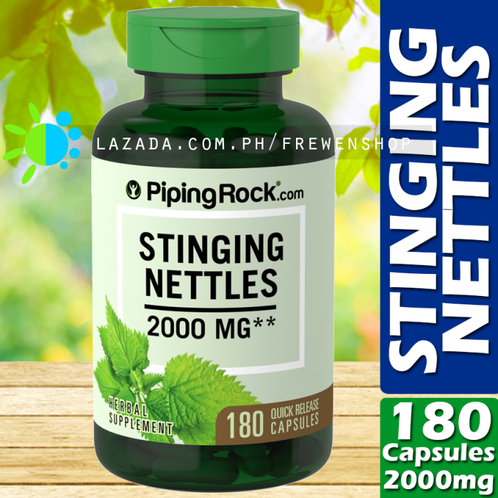 STINGING NETTLE EXTRACT 2000mg x 180 Capsules Supplement Lazada PH