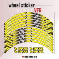 Hot Personalized Reflective Tire Stickers Customizable Sticker Waterproof Decals For Honda VFR VFR750 VFR800 VFR1200 VFR1200F TV Remote Controllers