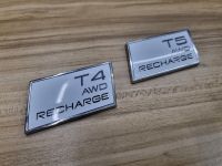 เพจโลโก้ติดท้าย วอลโว่ ขนาด 7 * 4 cm VOLVO T4 / T5 AWD Recharge XC60 XC70 XC40 XC90  S80 S90 S60 S70 V90 D2 D5 logo embelm