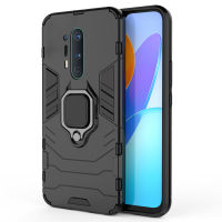 For OnePlus 8 Pro Case Shockproof Armor Slim Rugged Hybrid Hard Plastic + Tpu Bracket Magnet 360 Ring Holder Back Cover