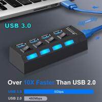 SATURDAY พีซี แล็ปท็อป การขยาย 4 พอร์ต ความเร็วสูง ส่วนขยาย USB 3.0 ฮับ USB ตัวขยายสัญญาณ ตัวแยกสัญญาณ อะแดปเตอร์