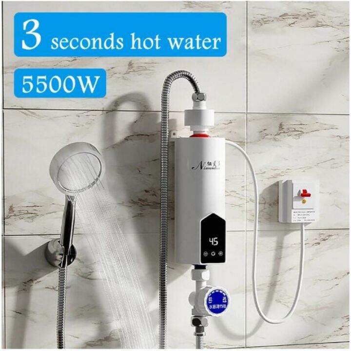 RYK,5500W Newest Instant Water Heater Water Heater Tankless ...