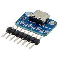 【jw】✼ USB TYPE-C conversion board 2.54MM CC1 CC2 5.1K pull-down resistor connection