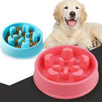 ชามอาหารสุนัข ชามอาหารฝึกให้ทานช้าลง (คละสี) รุ่น Dog-puzzle-tray-happy-eating-00A-J1