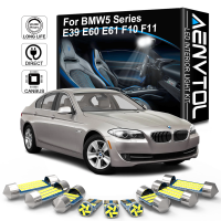 AENVTOL Canbus สำหรับ BMW 5 Series E39 E60 E61 F10 F11ซีดานเกวียน T Ouring อัตโนมัติ LED ภายในโดมไฟป้ายทะเบียนอุปกรณ์เสริม