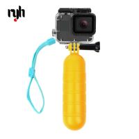 ✿▪ Waterproof Bobber Floating Non-slip Hand Bar Selfie Grip for Gopro 10 9 8 7 5 6 4 3 Session Xiaomi Yi 4K SJCAM SJ4000 MAX Osmo