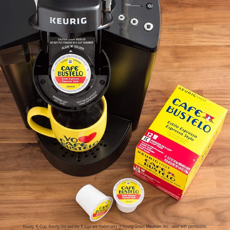 cafe bustelo espresso style coffee k cups