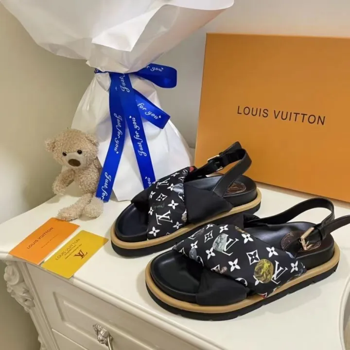 LV Velcro Sandals | Lazada PH