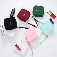 【cw】 Girls Sanitary Napkin Pad Pouch Women Cute Tampon Storage Bag Portable Makeup Lipstick Key Earphone Data Cables Travel Organizer