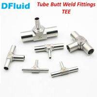 HOT ERYUUZMKLIO 115 1Pc 316L BA Tube Butt Weld Fitting TEE ลด Tee 1/4 3/8 1/2 3/4 1นิ้วสแตนเลสสำหรับ Swagelok M200 Orbital เชื่อม