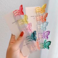 【cw】 Hair Claw Fashion Hairgrips Transparent Hairpins Barrette Headwear Accessories