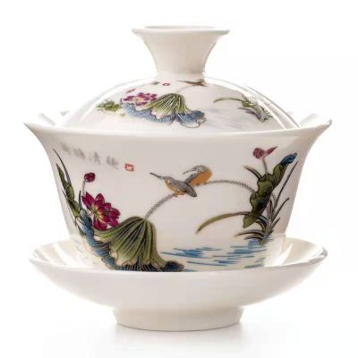 Gaiwan Chinese Kung Fu Tea Sets Tea Cup Gaiwan Ceramic Tea Bowl