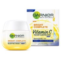 GARNIER Light Complete Night Cream การ์นิเย่ ไลท์คอมพลีส ไวท์เทนนิ่ง ครีมเซรั่ม สูตรกลางคืน 50ml.