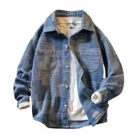 Childrens Clothing Boys Jacket New Medium and Large Childrens Casual Denim Jacket Boys Childrens Shirt