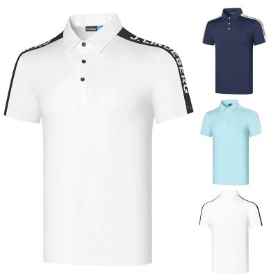 Titleist TaylorMade1 PING1 Master Bunny Scotty Cameron1 UTAA Castelbajac﹊  New summer golf clothes mens short-sleeved breathable quick-drying outdoor sports loose elastic T-shirt golf jersey