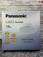 Clearance Sale ดาวน์ไลท์ LED PANASONIC NNNC7581688 แสงวอร์มไวท์ อะลูมิเนียม/พลาสติก 8 นิ้ว กลม