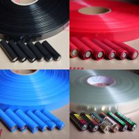 1M Single AAA Battery Wrap 17MM Wide 10.8MM Diameter PVC 2:1 Heat Shrink Tubing Black/Red/Yellow/Green/Blue/White/Clear Cable Management