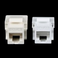 【cw】 RJ45 Cat5e Cat6 UTP Keystone Female Jack for Wall Plate Wisted 45 Internet Network Ethernet Cable ！