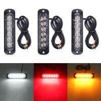 6 LED Truck Warning Light Signal Light Car SUV Vehicle Motorcycle Truck Strobe Light 12-24v Universal Ultra-Thin