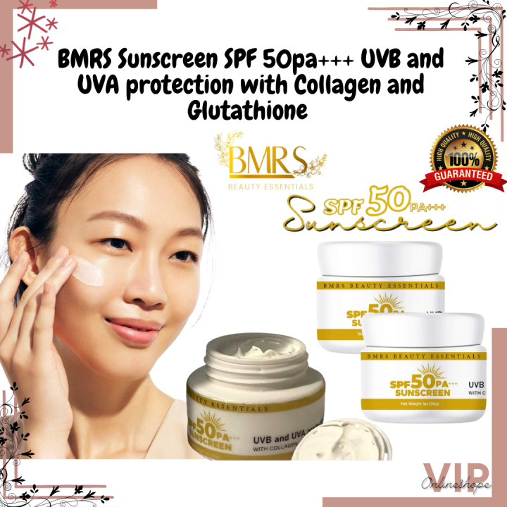 ORIGINAL BMRS SPF 50 pa+++ Sunscreen UVB and UVA Protection Sunscreen