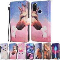 [Phone case]สำหรับ A120 Plus เคส Alpha21 Cartoonplaเผื่อว่าสำหรับ A121 20 KickstandBag น่ารัก