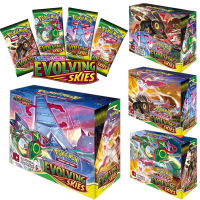 New 360PcsBox Pokemon Cards FUSION STRIKE English Spanish French Trading Card Game Evolutions Booster Collectible Kids Toys