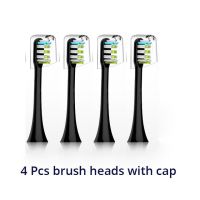 DDFHLPJ-For Xiaomi Soocas X3 Soocare Electric Toothbrush Heads Foodgrade Bristle Replacement Tooth Brush Head Nozzles With Anti-Dust Cap