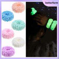 BETTERFORM แฟชั่น สีสัน ยางยืด ที่คาดผมหางม้า ที่คาดผม Scrunchies ตุ๊กตา ที่คาดผมเรืองแสง