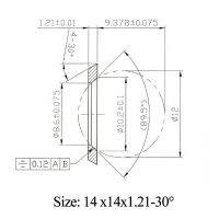 【CW】 14x14x1.2mm Carbide Inserts Straight Woodworking Helical Planer 10pcs