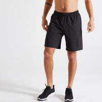 Fitness Training Shorts With Zippered Pockets