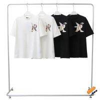 High Version Represent 23SS Angel Cloud Letter R Print Mens and Womens Loose Short Sleeve Round Neck T-Shirt