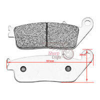 Motorcycle Copper-Based Front &amp; Rear Brake Pads Kits For HONDA VT1300 CX Fury CR CT CS Sabre 10-15 VTX1300 C S R T S3-S8 03-08