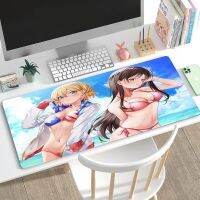 Anime Rent-A-Girlfriend Mouse Pad Mizuhara Chizuru Gamer Large Keyboard MouseMat Asami Playmats Kawaii Cute Girls Carpets Rugs