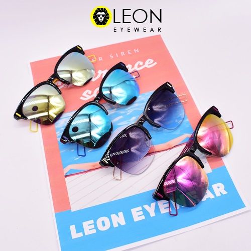 leon-eyewear-แว่นกันแดดเลนส์-polarized-เลนส์ปรอท-ขาโลหะ-รุ่น-t6100