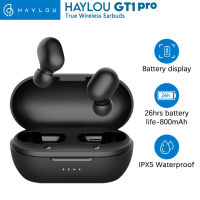 Haylou GT1/GT1 Pro TWS Earbuds with Case of 800mAh Large Battery Bluetooth5.0 Dual Mode Wireless Earphones, for Android / iPhone