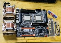 ชุดเซทCPU DUAL 48เทรด +MB+RAMเมนบอร์ด X79Dual พร้อม CPU Intel Xeon E5-2696V2 X2 24C/48T RAM ECC พร้อมซิ้งค์ / M.2 Nvme