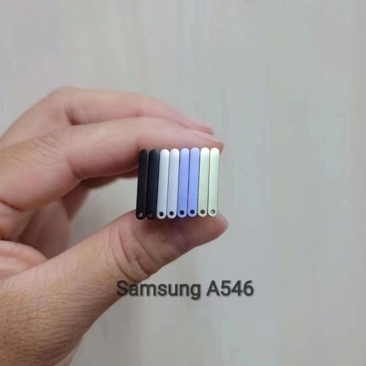 เหมาะสำหรับ Samsung Galaxy A54 A546ซิมการ์ด A546B ที่ใส่ถาดช่อง SD ชิ้นส่วนอะไหล่อะแดปเตอร์