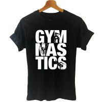 Funny Gymnastics T Shirts Girl Cotton O-Neck Short Sleeve Graphic T-shirt Streetwear Gymnast Rhythmic Top Tees Women