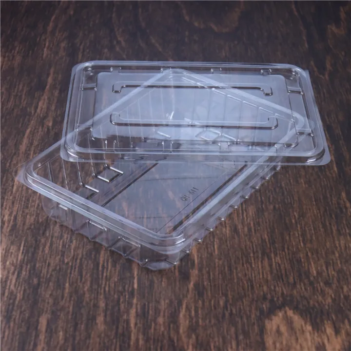 Packing box thickened transparent plastic packing box, big leba bread ...