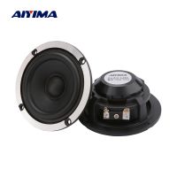 AIYIMA 2Pcs 3 Inch Mid Range Car Speaker 4 8 Ohm 15W Home Theater Sound Wool Paper Cone Aluminum Neodymium Loudspeaker